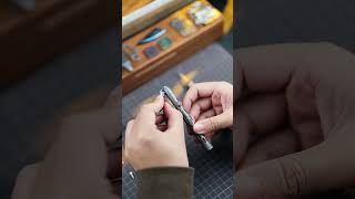 The Titanium Tactical BoltAction Pen Assembly [upl. by Hazeefah460]