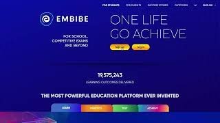 How to use Embibe App  Embibe [upl. by Evad17]