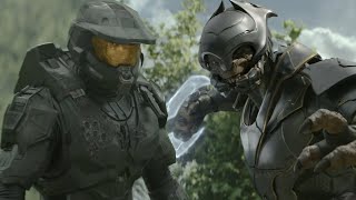 Master Chief VS Arbiter Var Gatanai Full Fight HD  Halo Season 2 Episode 8 [upl. by Rodolfo]