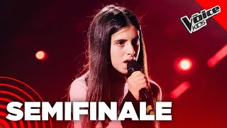 Rita canta “Come Saprei” di Giorgia  The Voice Italy Kids  Semifinale [upl. by Ylatan]