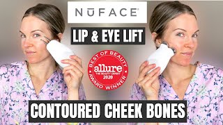 NUFACE TRINITY  EYE amp LIP ENHANCER  REVIEW amp TUTORIAL  SINCERELY MISS ASH [upl. by Milore]