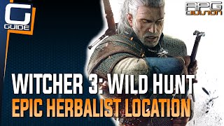 Witcher 3 The Wild Hunt  Epic Herbalist Location Diagrams for most bombs and oils [upl. by Borchert]