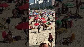 🇧🇷 Beach Walk  Rio de Janeiro Brazil shorts [upl. by Linnette948]