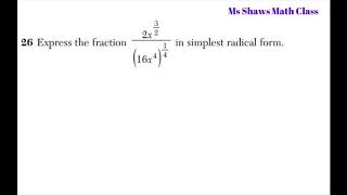 Regents Algebra II August 2018 26 [upl. by Akimaj390]