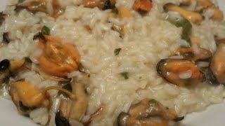 Risotto con le cozze Lericettediesmeralda [upl. by Idelle]