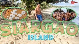 Siargao Party Boat  Island Hopping [upl. by Oigile]