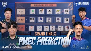 Grand Finals Prediction  2024 PUBG MOBILE GLOBAL CHAMPIONSHIP [upl. by Winton]