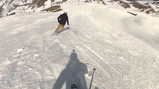 SPRING SKI 2012  La Thuile [upl. by Yrallih334]