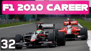 ARE WE FINALLY BACK ON FORM  F1 2010 Career Part 32 [upl. by Myrtia551]