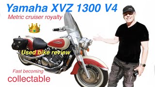 Yamaha XVZ 1300 V4 Classic collectable metric cruiser review 72 standupmoto [upl. by Eneles]