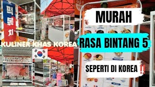 STREET FOOD KOREA MURAH DI PINGGIR JALAN‼️JUAL MAKAN KHAS KOREA‼️amp SELALU RAME [upl. by Betteann]