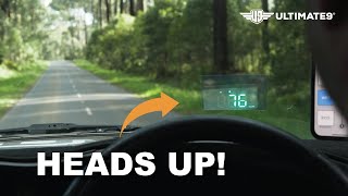 GPS amp OBD2 Head Up Display Speedo  Codebreaker by Ultimate9 [upl. by Needan883]