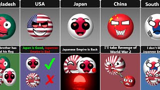 If Japan Suddenly Change Into Japanese Empire Countryballs [upl. by Oliric613]