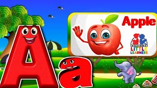 ABC Song  ABC Phonics Song  Kiddos Study Zone  Tiny Tots  ABC lyrics song  A to Z phonicsong [upl. by Anazus]