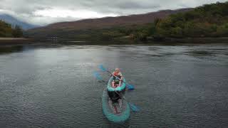 Solo trip on 3 man Itiwit X100 inflatable Kayak  The water is cold 😜 [upl. by Zebulon]