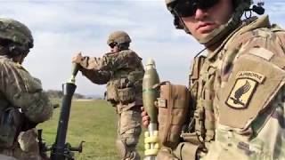 Armys motarmen bring firepower to the infantry [upl. by Stromberg]