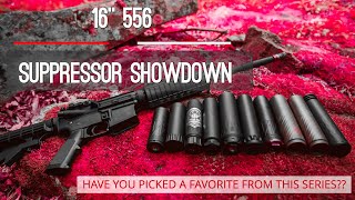 Top suppressor metered on the 16quot 556 [upl. by Atinihc383]