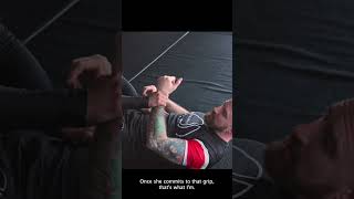 Easy Closed Guard Wrist lock bjj jiujitsutraining [upl. by Silvain456]