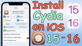 NEW How to Install Cydia on iOS 1516  Fix All Errors 2024 [upl. by Aonehc298]