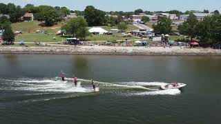 Warsaw MO Harborfest 2024 Water Ski Show [upl. by Raines]