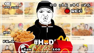 WOJAK DOOMER  THE DARK LIFE OF A FOOD BLOGGER OR FOODIE [upl. by Hike206]