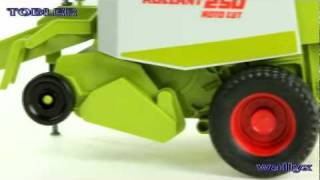 Bruder 02121 Prasa rolujaca Claas Rollant 250 [upl. by Neely]