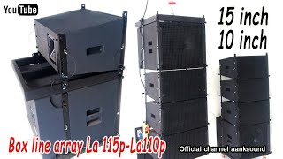 Box line array la115pla110p [upl. by Eceirtal653]