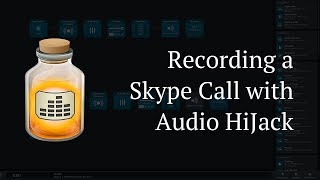 How to Record Skype Calls with Audio Hijack on macOS [upl. by Aelhsa]