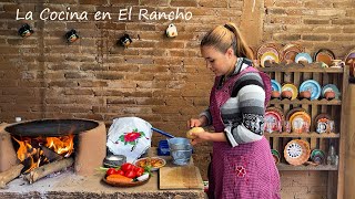 Una Comida Rendidora y Diferente La Cocina en El Rancho [upl. by Adnohr633]