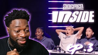 THINGS ARE STARTING TO GET HEATED  Sidemen Inside EP 3 Reaction [upl. by Struve]