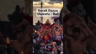 Experience Magic of Bali Kecak Dance Performance at Sunset travel shorts trending short foryou [upl. by Naid]