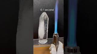 Powerful Lighter vs Ice [upl. by Ainezey]