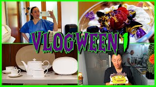 GASTROSCOPIA  GIRO IN RINASCENTE  RICETTA HALLOWEEN 🎃 VLOGWEEN 1 🎃 Fabiola Genovese Vlog [upl. by Vaenfila]