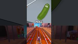 Rick turned himself into pickle 🥒 shorts rickandmorty subwaysurfers funny [upl. by Ruamaj]