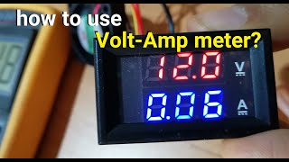 Training to use DSNVC288 Digit Voltmeter Ammeter [upl. by Aretse]