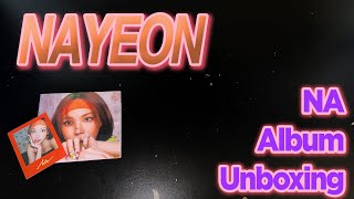 nayeon  NA digipack album unboxing [upl. by Kreis]