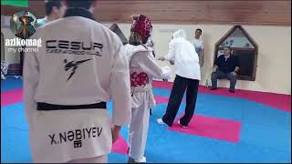 Taekwondo 2024 Fransiz qizi [upl. by Odarbil]