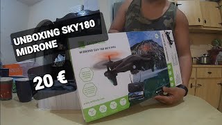 UNBOXING SKY180 WIFI MIDRONE [upl. by Eirak]