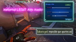 VALORANT Strapy Lite v2 LEGIT HACK indetectable en Inmortal 🐱‍💻  Release Settings [upl. by Ohcamac]