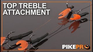 Pike Fishing  Top Treble Attachment [upl. by Lyontine]