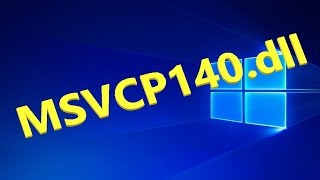 Как Скачать и Исправить ошибку MSVCP140dll [upl. by Booker]