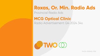 MCG Optical Clinic Radio Ad Q4 2024 34s Oriental Mindoro [upl. by Omik631]