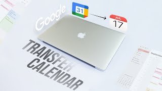 How to Sync Google Calendar with Apple Calendar [upl. by Anselma]