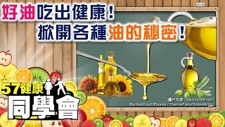 好油吃出健康！掀開各種油的秘密！【57健康同學會】第023集 2010年 [upl. by Iru786]