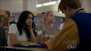 Riverdale 2x16  BETTY and JUGHEAD Scenes and KISS [upl. by Ennairej]