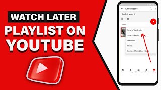 How To Find Watch Later Playlist on YouTube 2024 [upl. by Bertolde321]