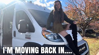 Upgrading my unfinished Camper Van into my Home in ONE DAY…  No Build VanLife [upl. by Eilsew]