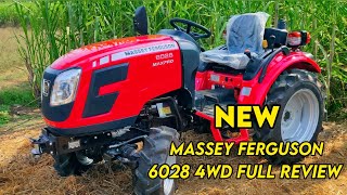 New Massey Ferguson 6028 Maxpro 28hp 4wd Mini tractor Full review Price features and specifications [upl. by Nura120]