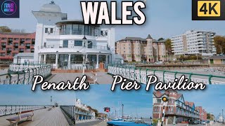 Wales Penarth pier pavilion 4K [upl. by Elurd516]