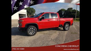 2024 Chevy Silverado 2500 Custom Duramax– A Red Hot Rig – with Kent Otott [upl. by Jennette359]